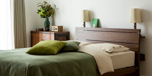 ベッド・ローベッド～アジアンリゾートの寝室をテーマにしたベッド 