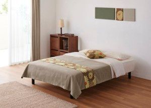 ベッドスプレッド&スロー セット (ガーデングリーン)~~ | a.flat 風 ベッドスプレッド&スロー セット (ガーデングリーン)~~ | a.flat 風