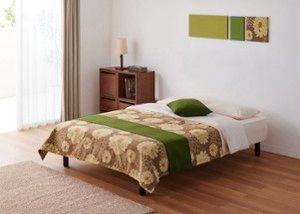 ベッドスプレッド＆スロー セット (ガーデングリーン)～～ | a.flat 風