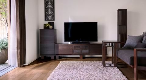 自然木のブラウン家具 No.87 自然のベーシック、ウッドブラウン・スタイル | a.flat 風