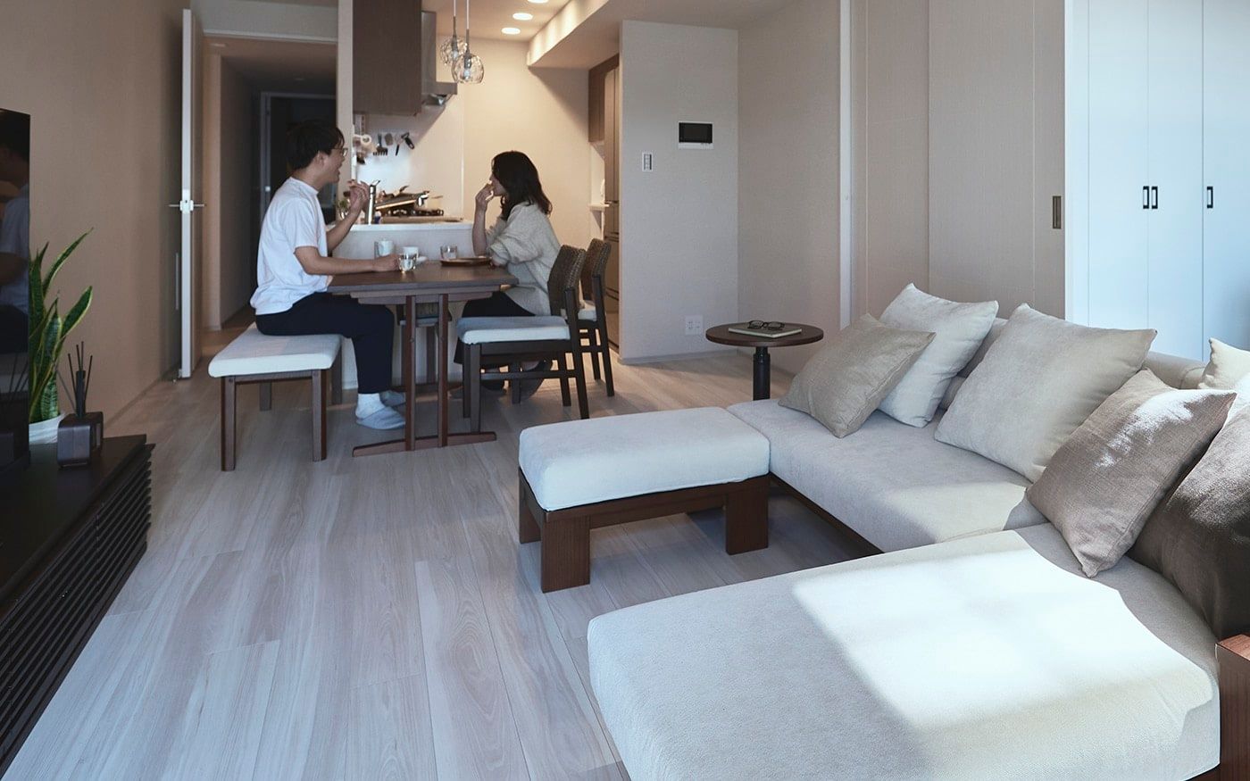 【2LDKレイアウト】二人暮らし・同棲の家具配置と部屋の使い方