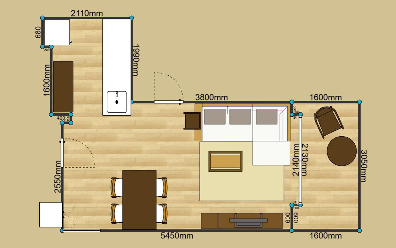 間取り図から家具の配置 レイアウトを3dシミュレーションで確認 A Flat その暮らしに アジアの風を 目黒通り 新宿 大阪梅田 グランフロント北館