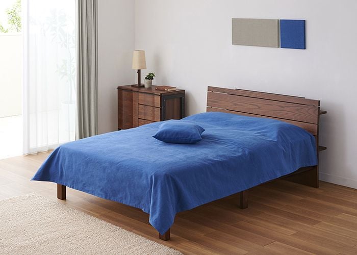 ベッドの全体を覆える存在感のあるベッドスプレッド2300