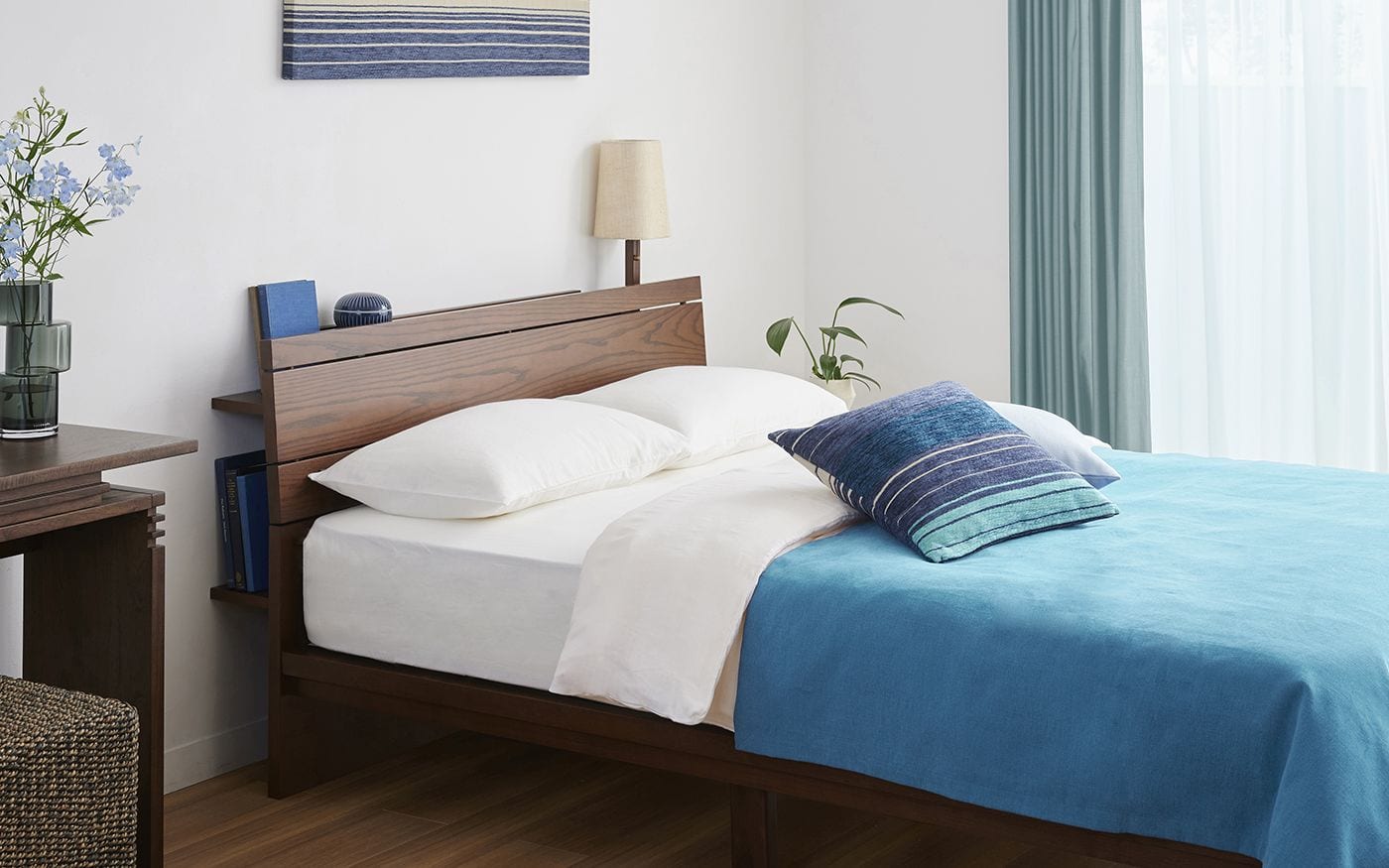 ムク・ベッド特集 -無垢材の癒しと温もりで快眠しやすいベッド | a