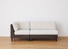 ラン・コンパクトソファ v02 セット (ラタン)