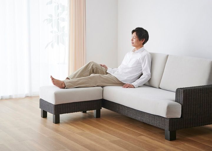 シン・ソファ オットマンv02 (ラタン)：画像18
