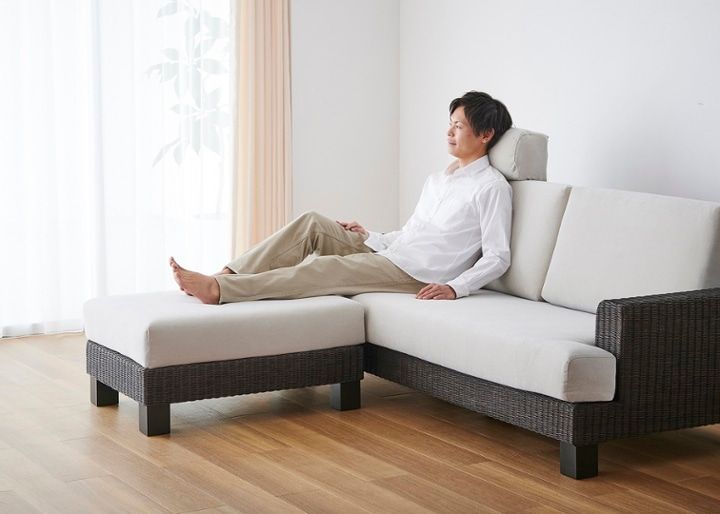 シン・ソファ オットマンv02 (ラタン)：画像19