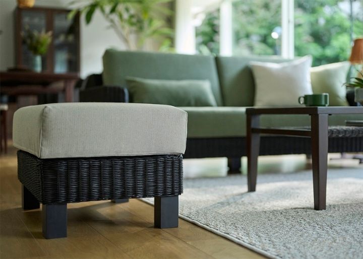 シン・ソファ オットマンv02 (ラタン)：画像9