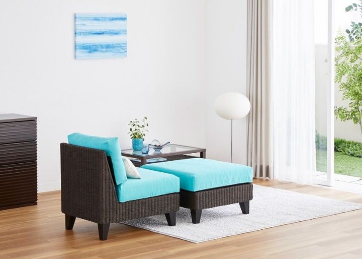 ラン・コンパクトソファ v01 セット (ラタン)：画像28