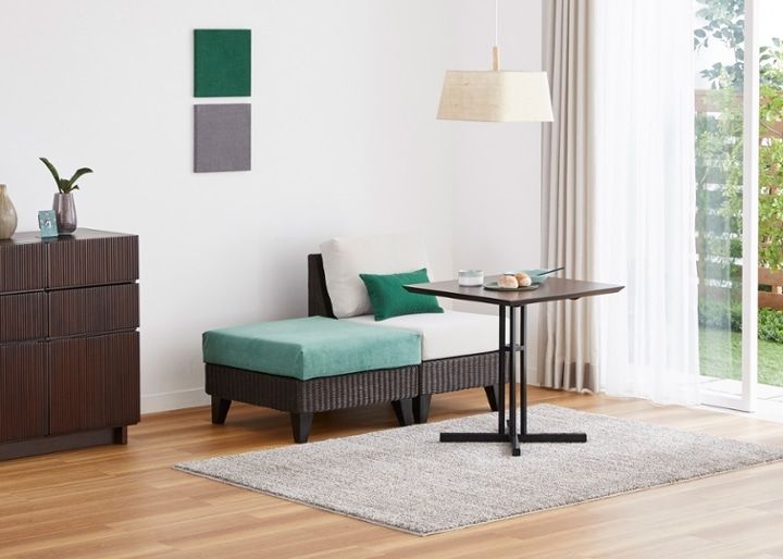 ラン・コンパクトソファ v01 セット (ラタン)：画像29