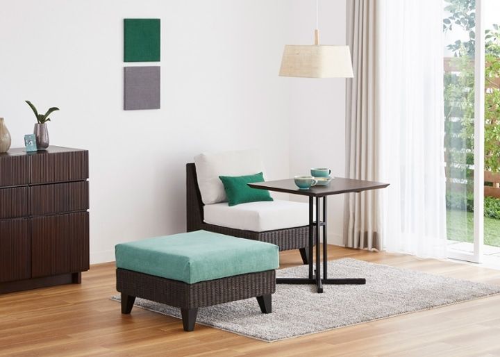 ラン・コンパクトソファ v01 セット (ラタン)：画像30