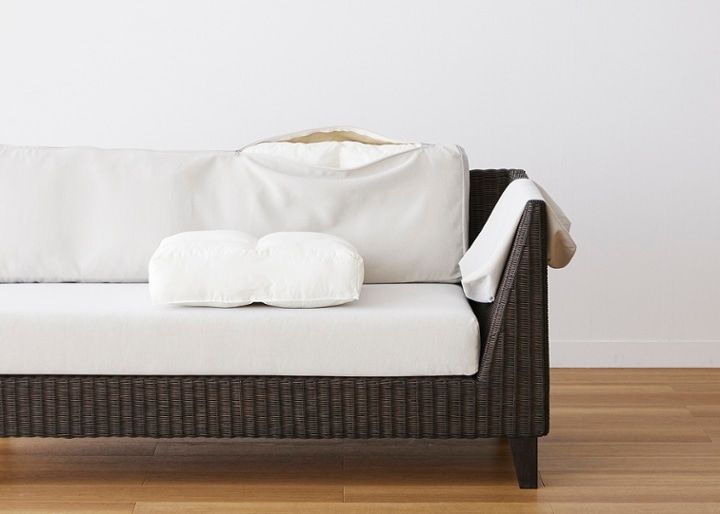 ラン・コンパクトソファ v01 セット (ラタン)：画像31