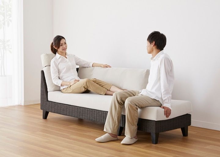 ラン・コンパクトソファ v01 セット (ラタン)：画像59