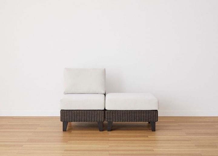 ラン・コンパクトソファ v01 セット (ラタン)：画像62