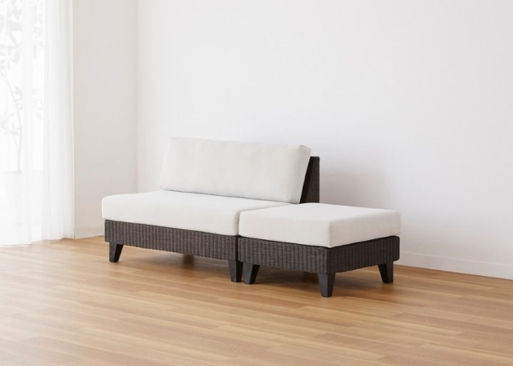 ラン・コンパクトソファ v01 セット (ラタン)：画像64