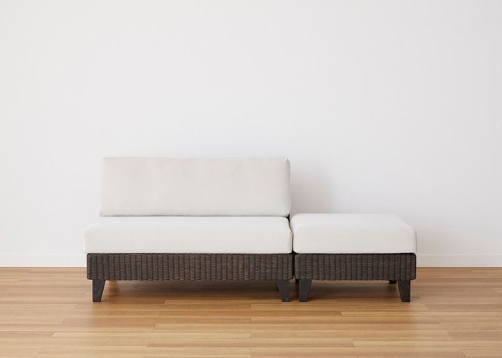 ラン・コンパクトソファ v01 セット (ラタン)：画像65