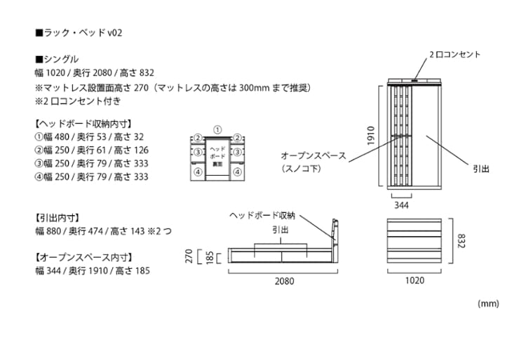 ラック・ベッド：画像84