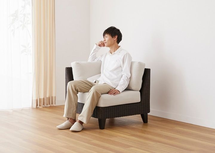 ラン・コンパクトソファ コーナー (ラタン)：画像29