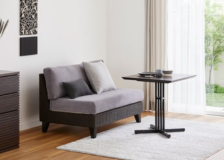 ラン・コンパクトソファ 2P 1100 ベンチ (ラタン)：画像14