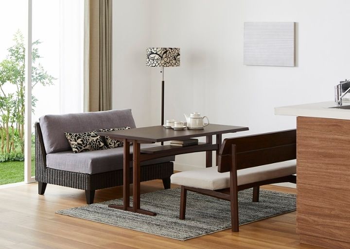 ラン・コンパクトソファ 2P 1100 ベンチ (ラタン)：画像16