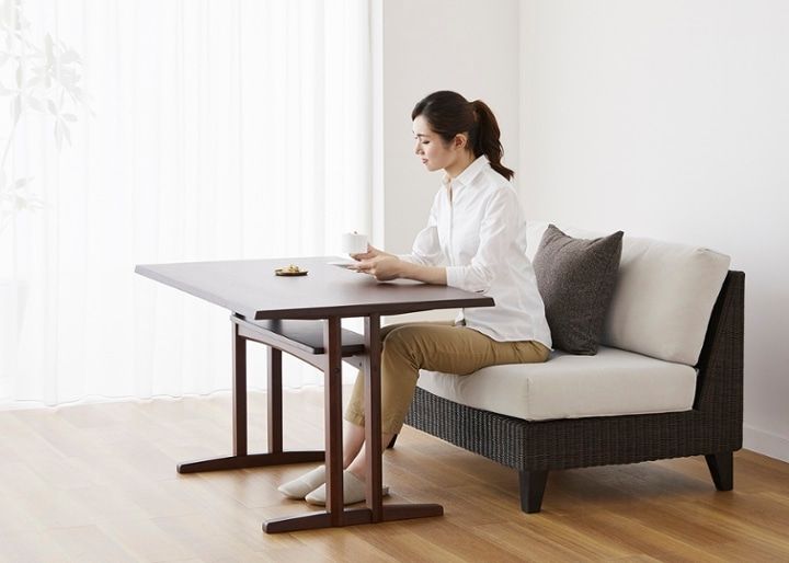 ラン・コンパクトソファ 2P 1100 ベンチ (ラタン)：画像51