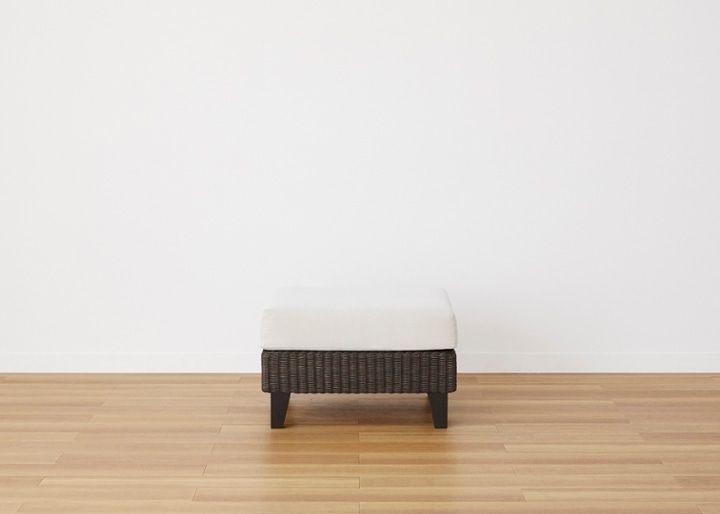 ラン・コンパクトソファ オットマン (ラタン)：画像31