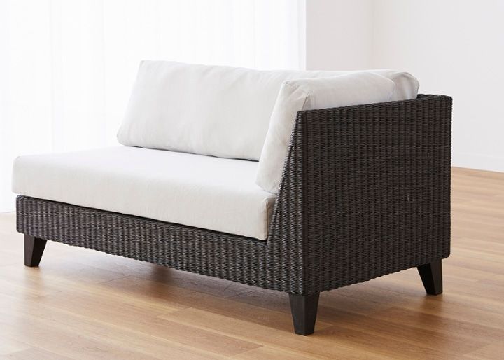 ラン・コンパクトソファ 2P片アーム (ラタン)：画像30