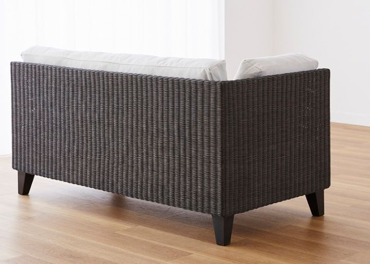 ラン・コンパクトソファ 2P片アーム (ラタン)：画像32