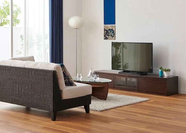 ラン・コンパクトソファ 2P片アーム (ラタン)：画像70