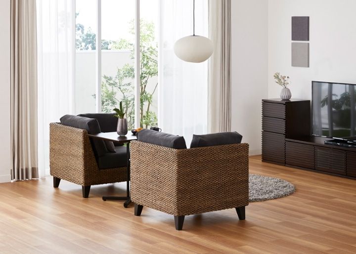 ラン・コンパクトソファ コーナー (ヒヤシンス)：画像14