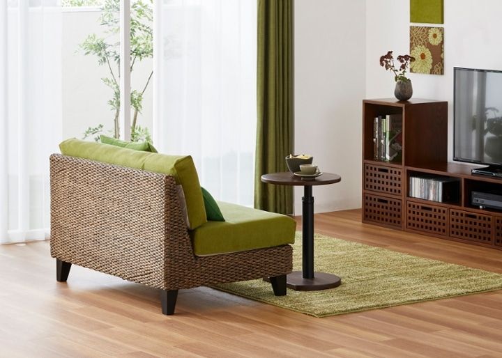 ラン・コンパクトソファ 2P 1100 ベンチ (ヒヤシンス)：画像24