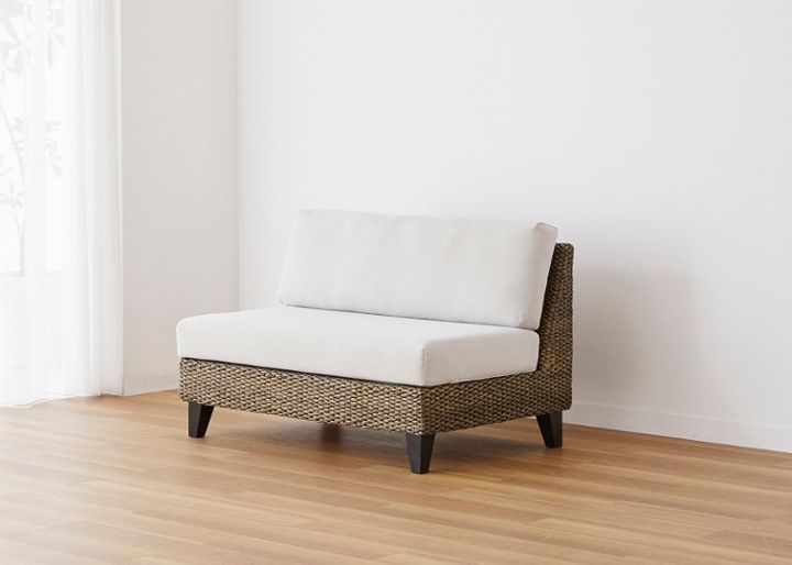 ラン・コンパクトソファ 2P 1100 ベンチ (ヒヤシンス)：画像58