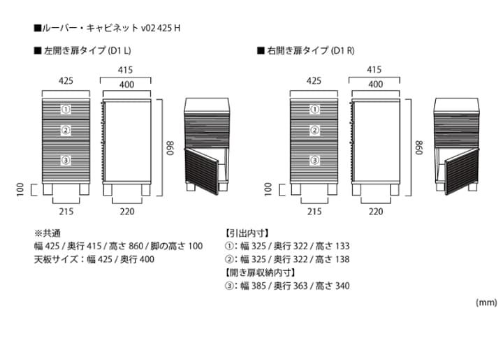 ルーバー・キャビネットv02 425 H：画像36