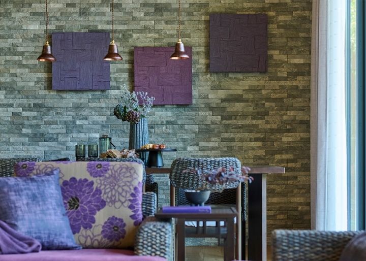 アートパネル (フラワーパープル)：画像1