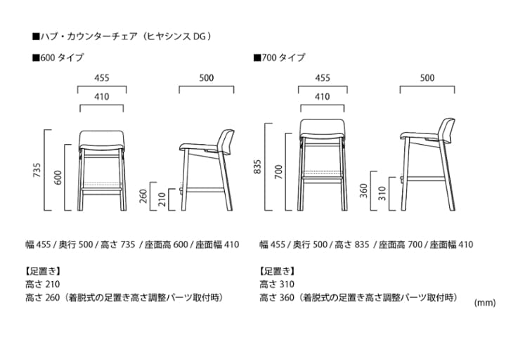 ハブ・カウンターチェア (ヒヤシンスDG)：画像38