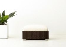 ガーデン・ソファ オットマン (TPアイボリー)