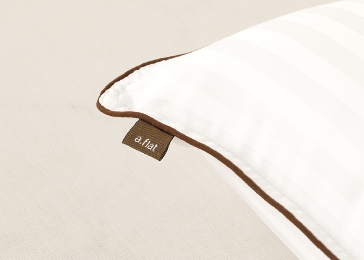 リバーシブル枕 (マイクロファイバー綿/低反発ウレタン)：画像7