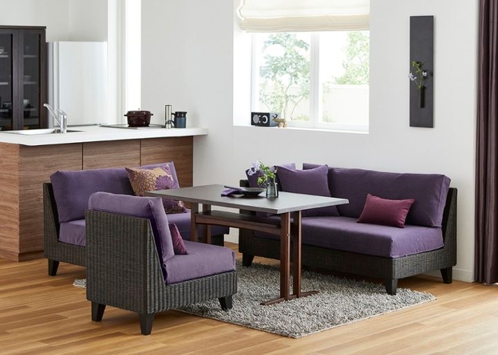 モク・ソファダイニングテーブル 1200:画像14