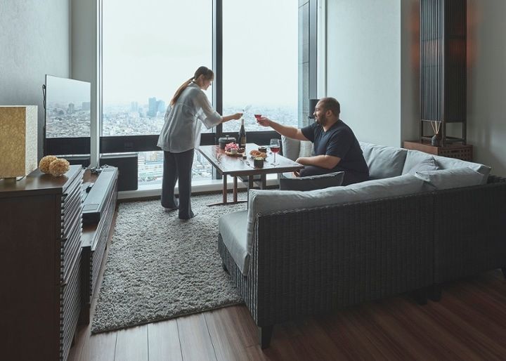 モク・ソファダイニングテーブル 1200:画像16