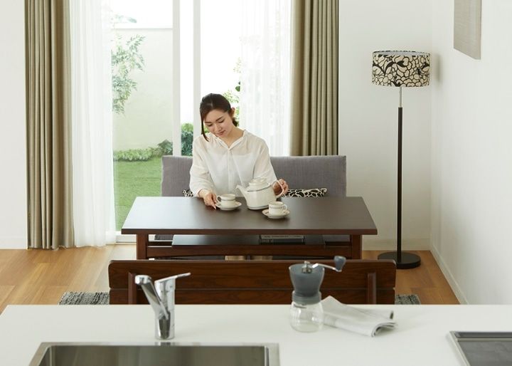 モク・ソファダイニングテーブル 1200:画像20