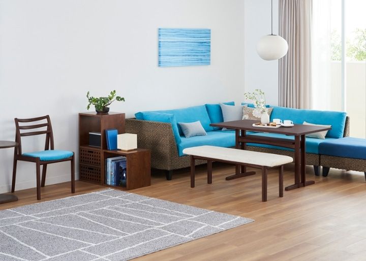 モク・ソファダイニングテーブル 1200:画像22