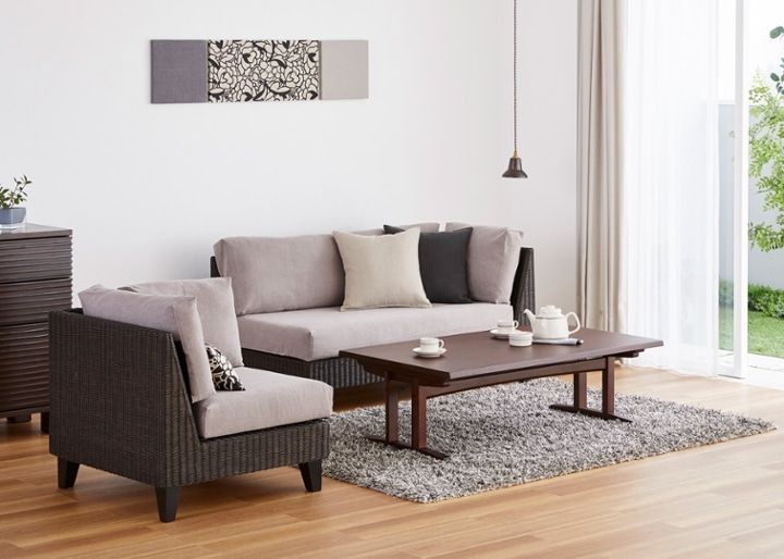 モク・ソファダイニングテーブル 1200:画像24