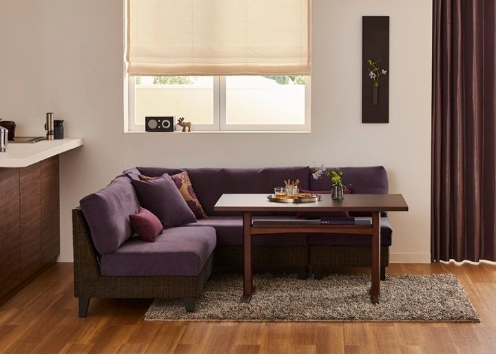 モク・ソファダイニングテーブル 1200:画像5