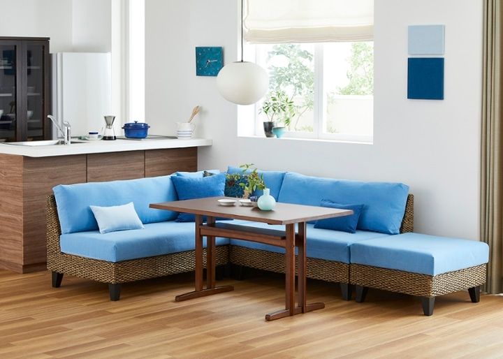 モク・ソファダイニングテーブル 1200 (GB)：画像7