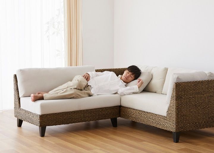 ラン・コンパクトソファ v03 コーナーセット (ヒヤシンス)：画像47