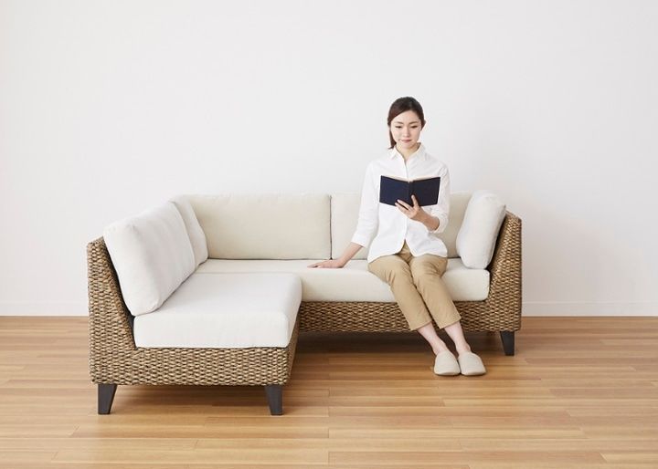 ラン・コンパクトソファ v03 コーナーセット (ヒヤシンス)：画像61