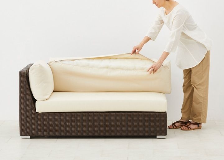 ガーデン・コンパクトソファ 2P片アーム：画像32