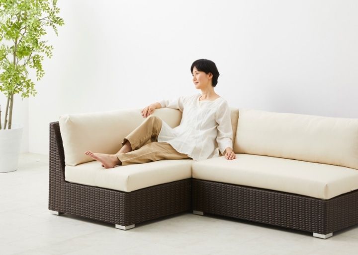 ガーデン・コンパクトソファ 2P片アーム：画像39