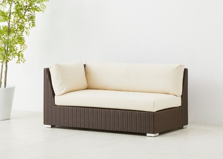 ガーデン・コンパクトソファ 2P片アーム：画像6