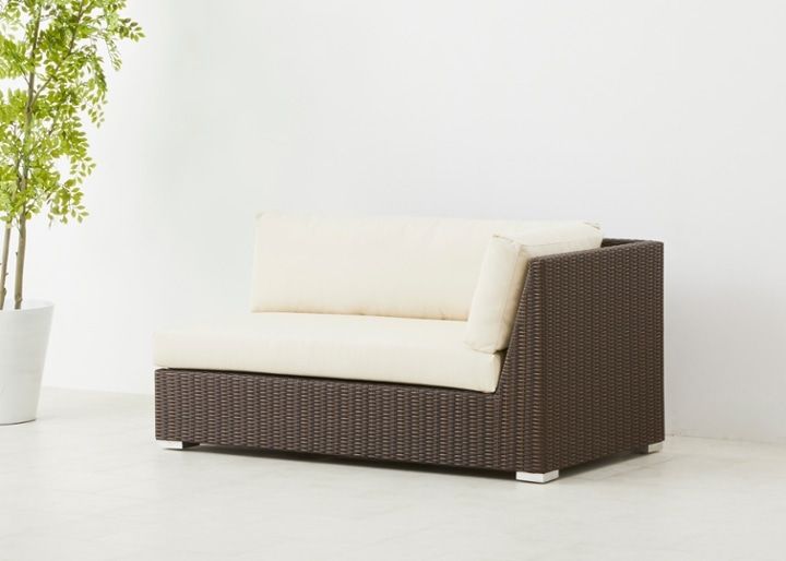 ガーデン・コンパクトソファ 2P片アーム：画像7